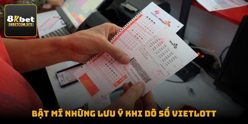Bật mí những lưu ý khi dò số Vietlott